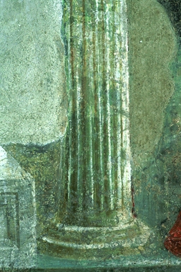 Sant'Antonio abate in trono con Sant'Elena e San Sebastiano